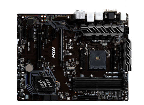 MSI B450-A Pro AMD B450 0 DDR4 Desktop Motherboard