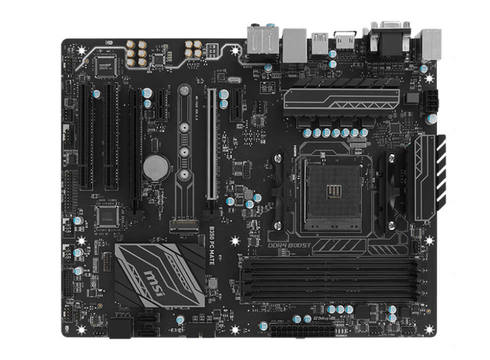 MSI B350 PC Mate AMD B350 0 DDR4 Desktop Motherboard