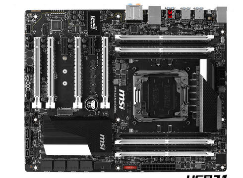 MSI X99A SLI Krait Edition Intel X99 2011 DDR4 Desktop Motherboard